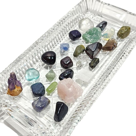 24 Crystal, Gemstone and Natural Stone Assorted Collection Raw & Tumbled… - Picture 1 of 6